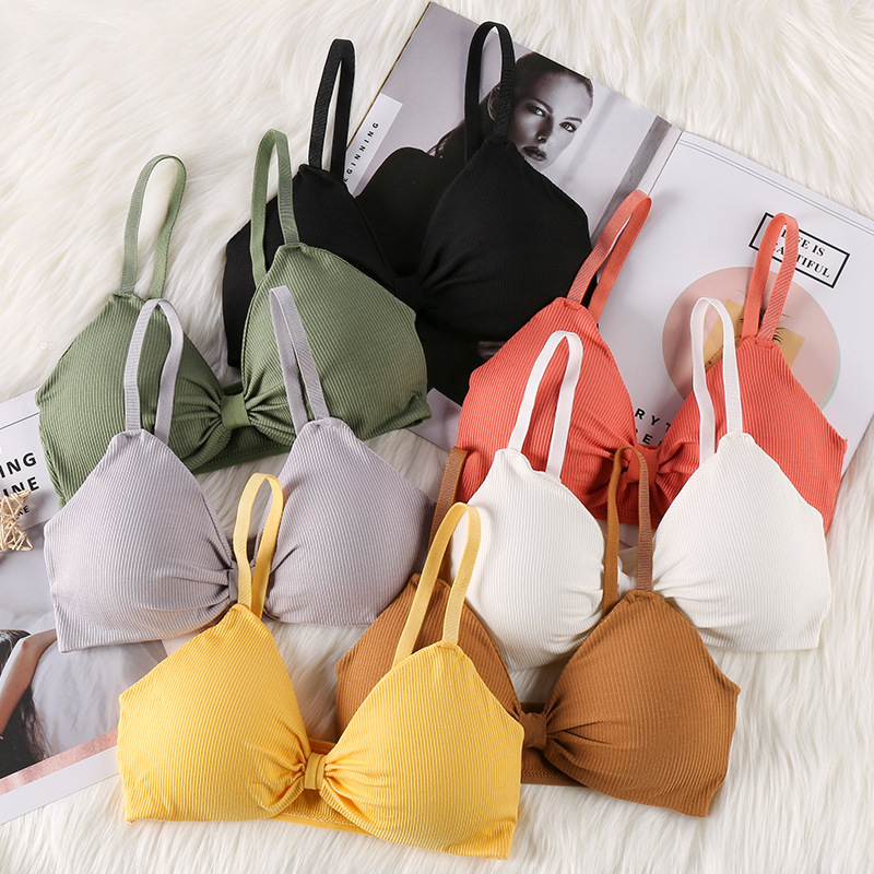 Bralette Triangle Set - Sexy Active Bra Women Seamless Bralette