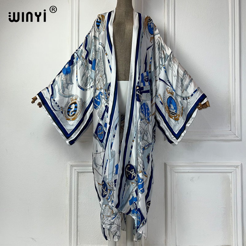 WINYI kimono summer kaftan bea - Cover Up Kaftan ulasan dan harga