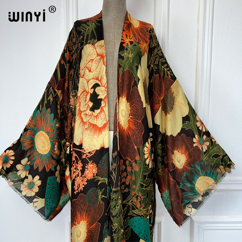 WINYI Africa Fashion Summer Ki - Cover Up Kaftan ulasan dan harga