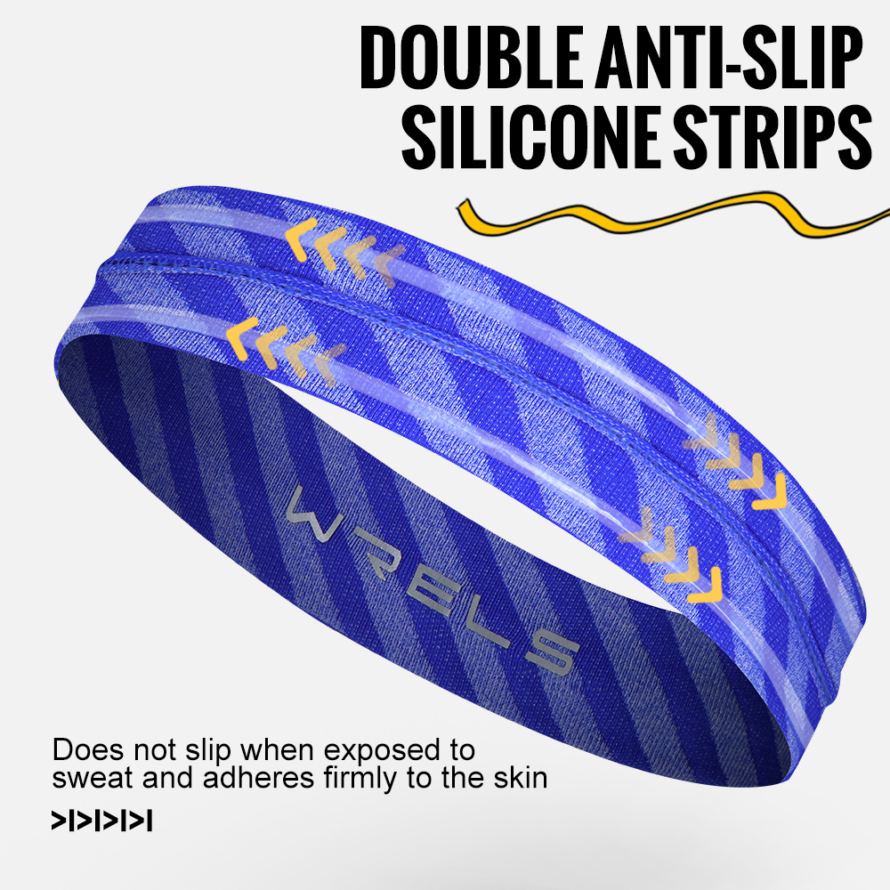 WRELS Sport Headbands Non Slip - Headband Summer Knit ulasan dan harga