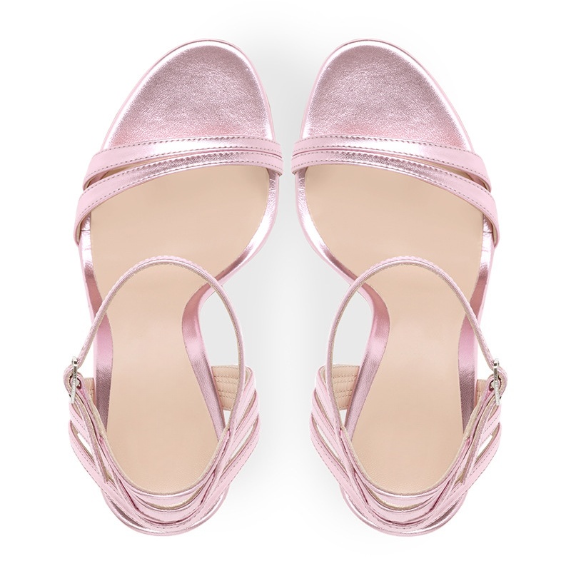 Strappy High Heel Sandals Open - Sandal Strappy Heeled ulasan dan harga