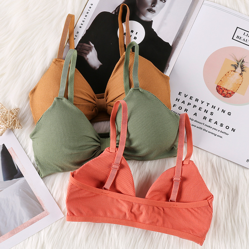 Sexy Active Bra Women Seamless - Bralette Triangle Set ulasan dan harga